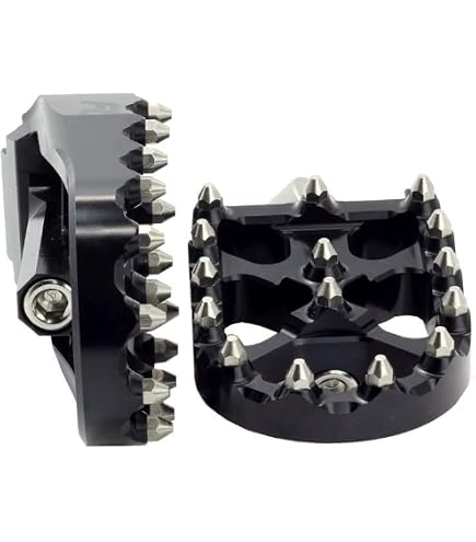 Amazon.com: FLO Motorsports FPEG-795-2 BLK Foot Pegs : Flo