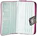 Vera Bradley Women's Cotton Turnlock Wallet With RFID Protection, Wildflower Paisley, One Size