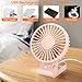 TriPole Mini Handheld Fan USB Portable Fans Rechargeable Battery Operated Foldable Desk Fan 3 Speed Hanging Personal Fan for Home Office Indoor Use Outdoor Travel