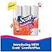 Scott ComfortPlus Toilet Paper, 4 Packs of 6 Mega Rolls (24 Rolls Total) Bath Tissue, White
