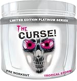 Cobra Labs The Curse Advanced Pre-Workout 50 Servings Tropical Storm