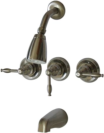 Elements Of Design Magellan Eb238kl Three Handle Tub And Shower
