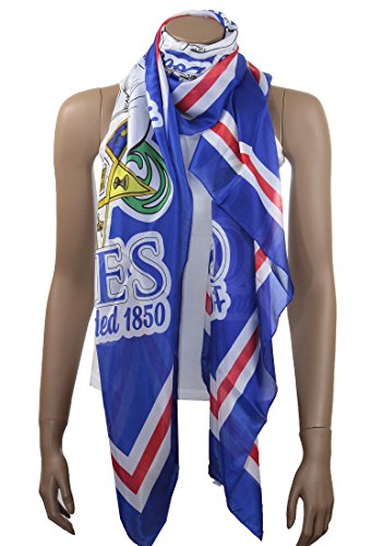 Order of the Eastern of Scarf Oversized Faux Silk Scarf, 36x72 Inches