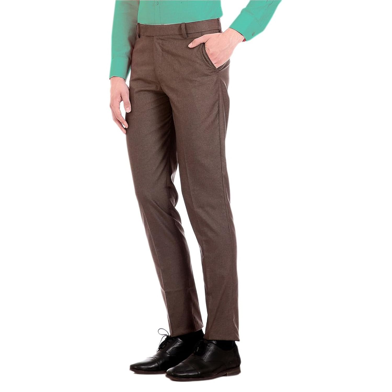 ad & av men's formal trouser (greendartcoffi$p) - coffee