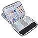 Damero 2 Layer Electronics Organizer Bag, Universal Electronic Accessories Travel Case Storage for USB Cable, Flash Driver, Phone and More, Dark Gray