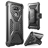 LG G5 Case, i-Blason Prime [Kickstand]Heavy Duty [Dual Layer] Combo Holster Cover case with [Locking Belt Swivel Clip] for LG G5 2016 Release (Black)