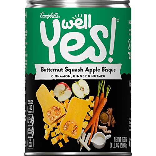 Campbell's Well Yes! Butternut Squash Apple Bisque, 16.2 oz. Can (Pack of 4) - Thumbnail 3