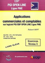 Applications commerciales et comptables sur logiciel PGI EBP Open Line Ligne PME