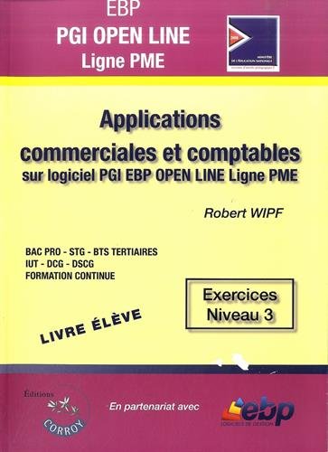 Applications commerciales et comptables sur logiciel PGI EBP Open Line Ligne PME