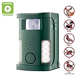 Hoont Powerful Electronic Outdoor/Indoor Animal, Rodent and Pest Repeller - Motion Activated [UPGRADED VERSION] ()