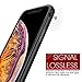 Humixx Extre Series iPhone Xs Case(2018) with Aluminum TPU Hybrid Shockproof Bumper Case Compatible with iPhone X(2017) -Matte Black