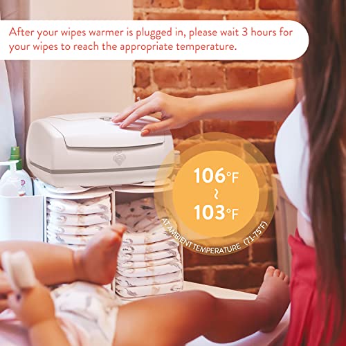 Prince Lionheart Premium Wipes Warmer, Nursery Essential, Includes the