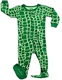 DinoDee Footed Cotton Sleeper Croc 12-18 M