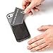 Case-Mate CM035446 - Stick On Credit Card Wallet - POCKETS - Ultra-slim Card Holder - Universal fit - Apple – iPhone – Samsung – Galaxy - and more – Black