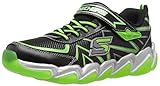 Skechers Kids Boys Skech Air 3.0 Rupture Sneaker (Little Kid/Big Kid), Black/Lime, 12.5 M US Little Kid