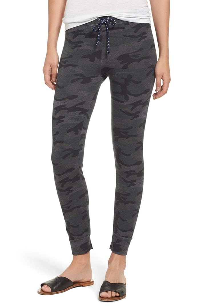 SUNDRY Camo Yoga Leggings Sweatpants