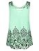Laksmi Women's Sleeveless Scoop Neck Loose Tunic Tank Vests