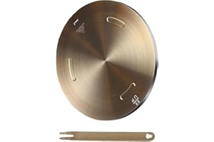 Heat Diffuser for Gas Stove, Lifenergric Induction Cooktop Adapter Plate with Removable Handle, Stove Heat Diffuser Induction