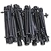 UCLEVER 50pcs Adjustable Irrigation Drippers Drip Emitters with Barbed Connector for 4mm/7mm Tube, 360 Degree Water Flow Drip Irrigation System