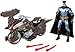 Justice League Batman & Batcycle Vehicle and Figure