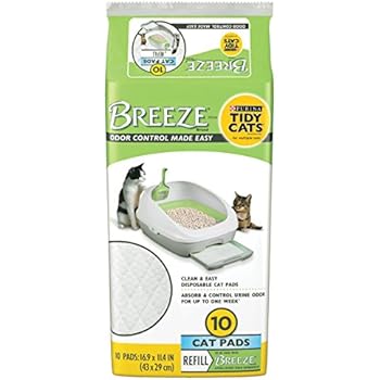Purina Tidy Cats Cat Pads, BREEZE Refill Pack - (6) 10 ct. Pouches