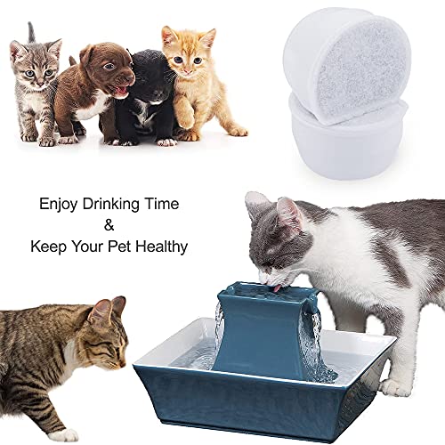 MyfatBOSS 18PCS Carbon Filters and Foam PreFilter Replacement