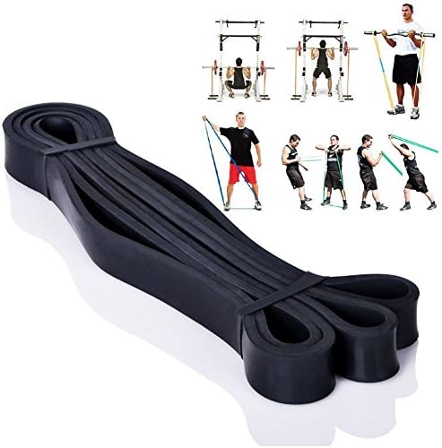 Resistance Trainers resistance bands for exercise Heavy Duty Resistance Band Loop Power Gym Fitness Exercise Yoga Workout Pilates resistance bands workout Black