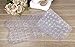 Clear PVC Anti-Slip Anti-Bacterial Bath Mat, Shower Mat 16