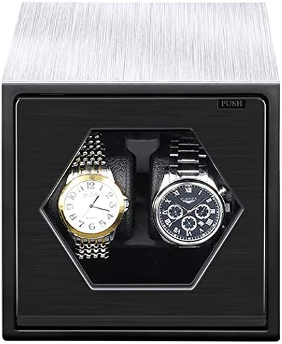 CRITIRON Luxury Automatic Watch Winder Case Rotating Watches Display Storage Box Black，USB/Mains Powered + Mabuchi Motor + Piano Paint