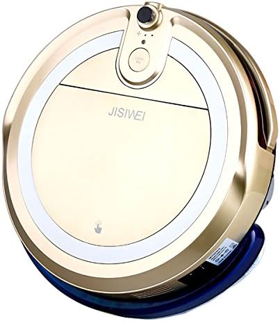 [US Stock] I3 Wi-Fi Enabled Robotic Robot Vacuum Cleaner with Strong Suction and APP Remote Control,Self Charging,Floor Cleaner with Camera,Super Quiet Design for Hard Floors(Golden)