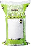 GROW!T JSPERL24 #2 Perlite, Super Course, 4 Cu Ft Hydroponic Perlite
