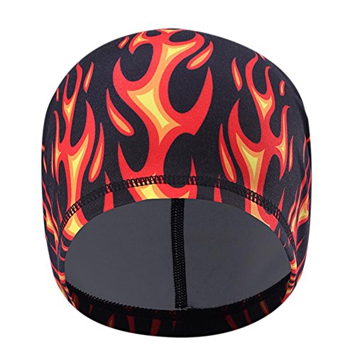 Wingbind Men's Skull Cap Helmet Liner Cycling Caps Runing Sports Beanie Covers Ears and Wicks Moisture Perfect for Under Helmet