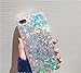 iPhone X (iPhone 10) Case, Psychedelic Holographic Sparkle Bling Glitter Shiny Designer Cover With Laser Pattern, [Extra Thin Soft TPU Protective Case] for iPhone X (Bling)