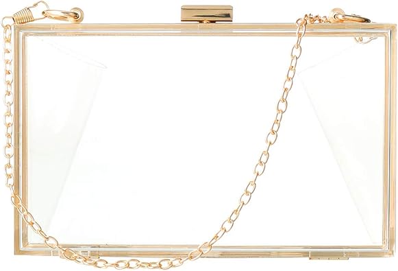 clear box handbag