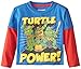 Teenage Mutant Ninja Turtles Little Boys' Toddler Long Sleeve T-Shirt Twofer, Royal, 2T