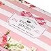 BTSKY Floral Pencil Case with Compartments -High Capacity Double Layers Pencil Pouch Stationery Organizer Multifunction Cosmetic Makeup Bag, Perfect Holder for Pencils and Pens (Pink)