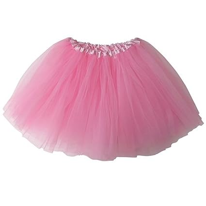Girls 11 Chiffon Ballet Tutu Light Pink