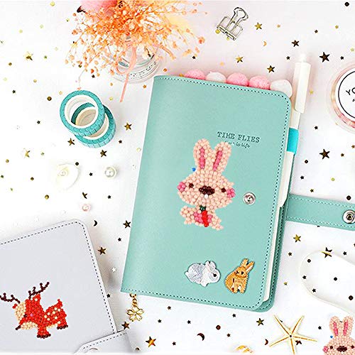 Koogel 30pcs Diamond Painting Stickers，5D DIY Kids Diamond Painting Kids Diamond Art Diamond Painting Kits for Kids for Paint by Numbers Diamonds Children Adult Beginners