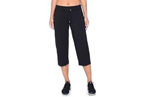 Danskin Women's Drawcord Crop Pant