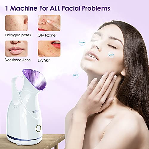 Nano Ionic Facial Steamer, Professional Facial Steamer for Deep