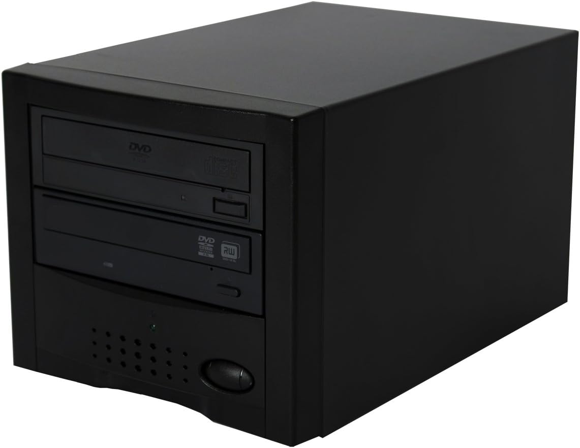 Acumen Disc EASY COPY 1 Burner/Single Target DVD CD Duplicator Without LCD (Standalone Video & Audio Disc Duplication System)