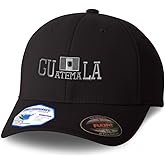 Flexfit Cap for Men & Women Embroidered Guatemala Flag Greyscale Embroidery Flexfit Hats Baseball Caps