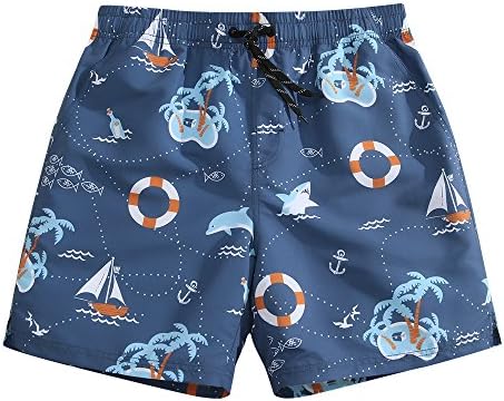 Men's Ultra Quick Dry Navigation Route Graphic Board Shorts Medium 33-34