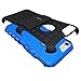 Fetrim case for iPhone 7,Rugged Dual Layer Shockproof TPU Case Protection Cover for Apple iPhone 7/8 with Built-in Stand (Blue)