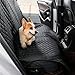 Petsure 100% Waterproof Dog Car Seat Covers and Protectors - Washable Non-Slip Pet Cars Seat Covers - Universal Leather Bench Seat Covers for Trucks and SUVs (Black, 55x47 inches)