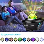 51OVGkQArVL. SS150 Night-Light-Projector-with-Remote-Control-Eicaus-2-in-1-Star-Projector-with-LED-Nebula-CloudMoving-Ocean-Wave-Projector-for-Kid-Baby-Built-in-Music-Speaker-Voice-Control-Multifunctional-Black