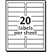 Avery Easy Peel Printable Address Labels with Sure Feed, 1