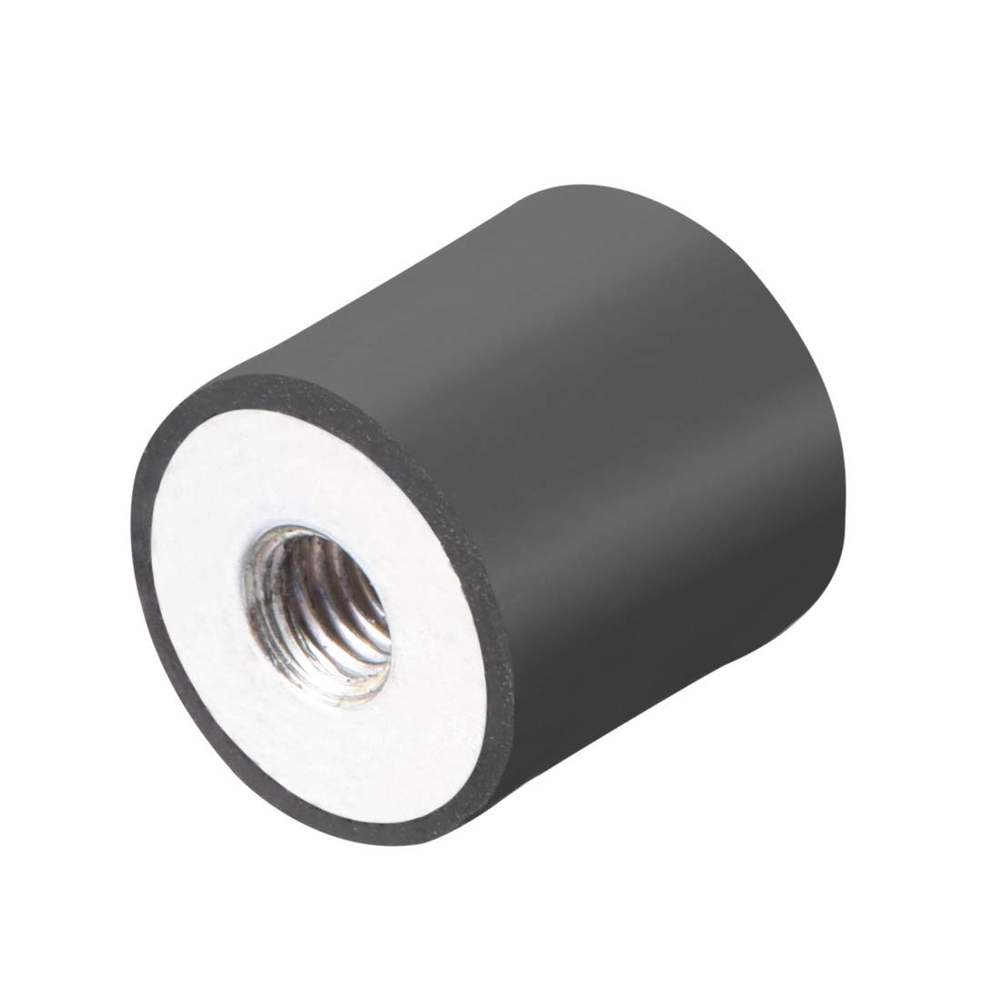 Uxcell 15 x 15mm M5 Thread Female Rubber Mounts, Vibration Isolators, Replaces Anti Vibration Pads, Flat Silentblock Base Block, 8pcs