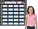 Teacher Created Resources 20742 Chalkboard Border 7-Pocket Chart, 28