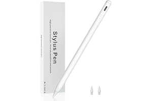 CATITRU Stylus Pen for iPad with Palm Rejection& Fast Charge, Active Pencil Compatible with Apple iPad Pro (11/12.9 Inch),iPad Air 3/4/5,iPad, iPad Mini 5/6